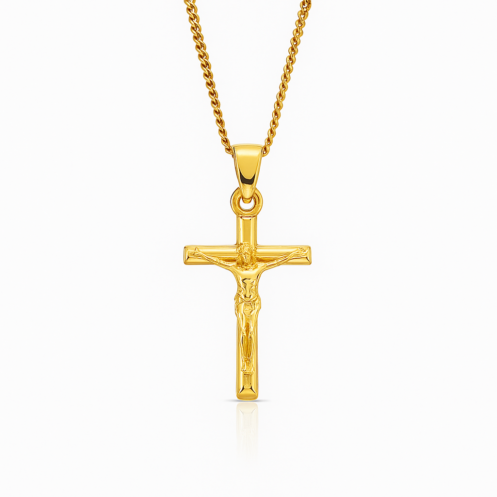 Small Cross Pendant (Gold)