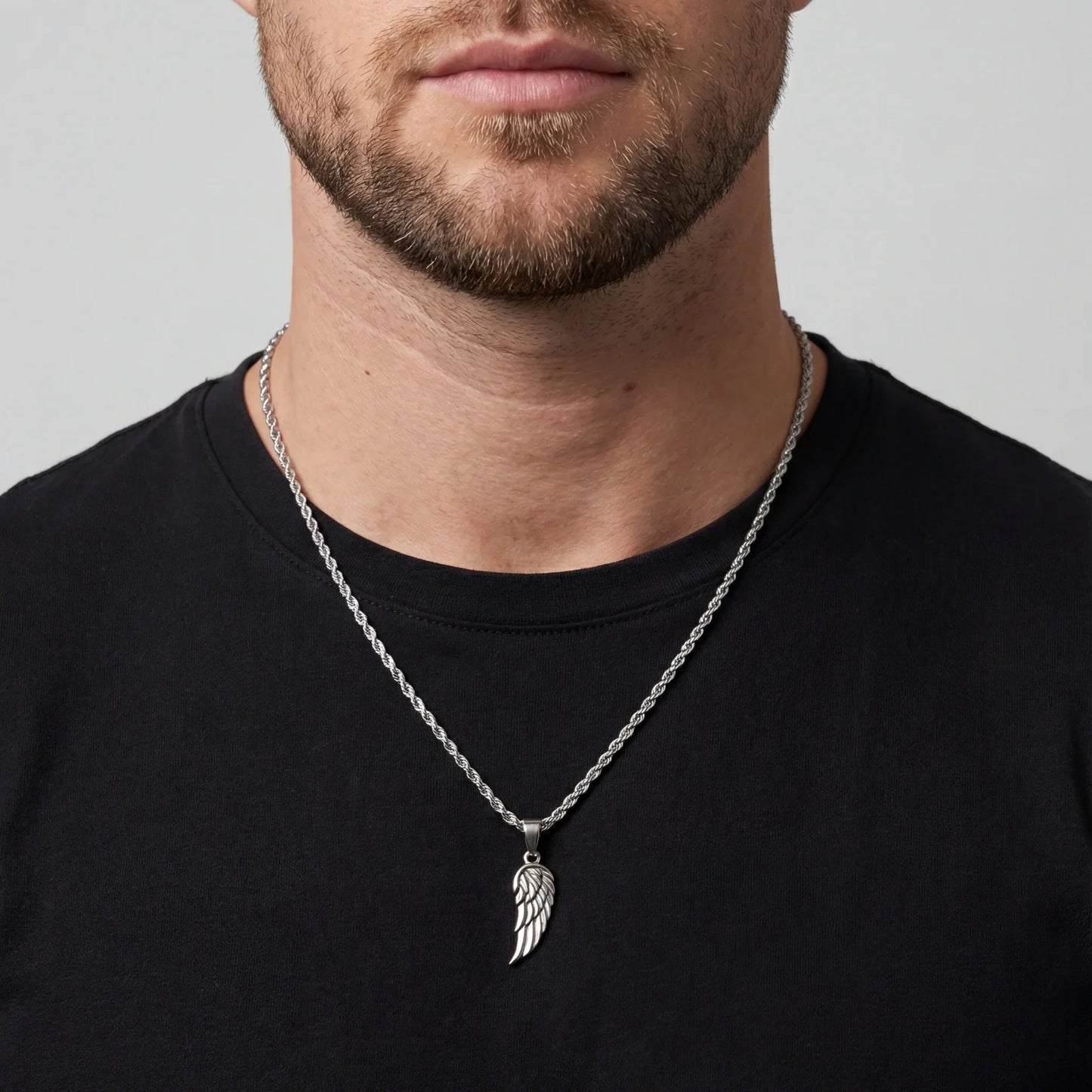 Small Wing Pendant (Silver)