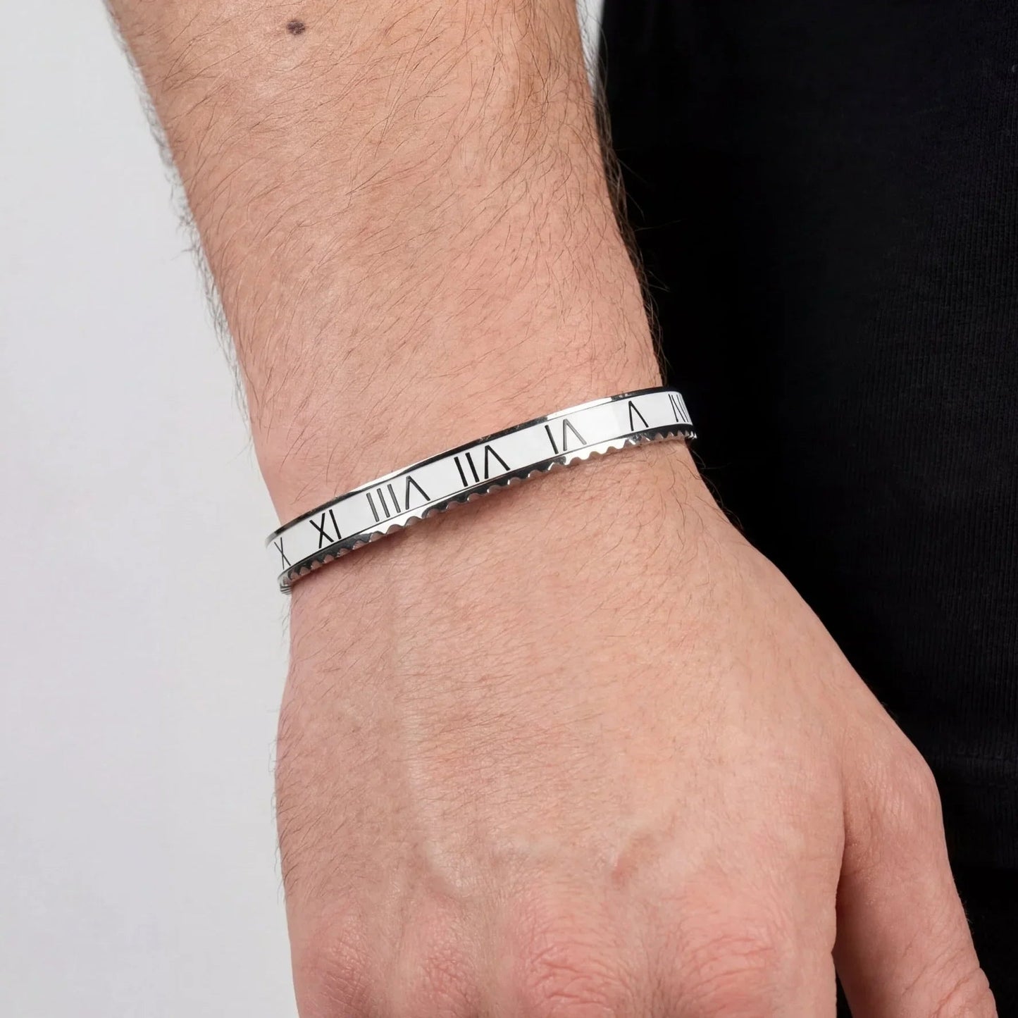 Rome Bracelet white (Silver)