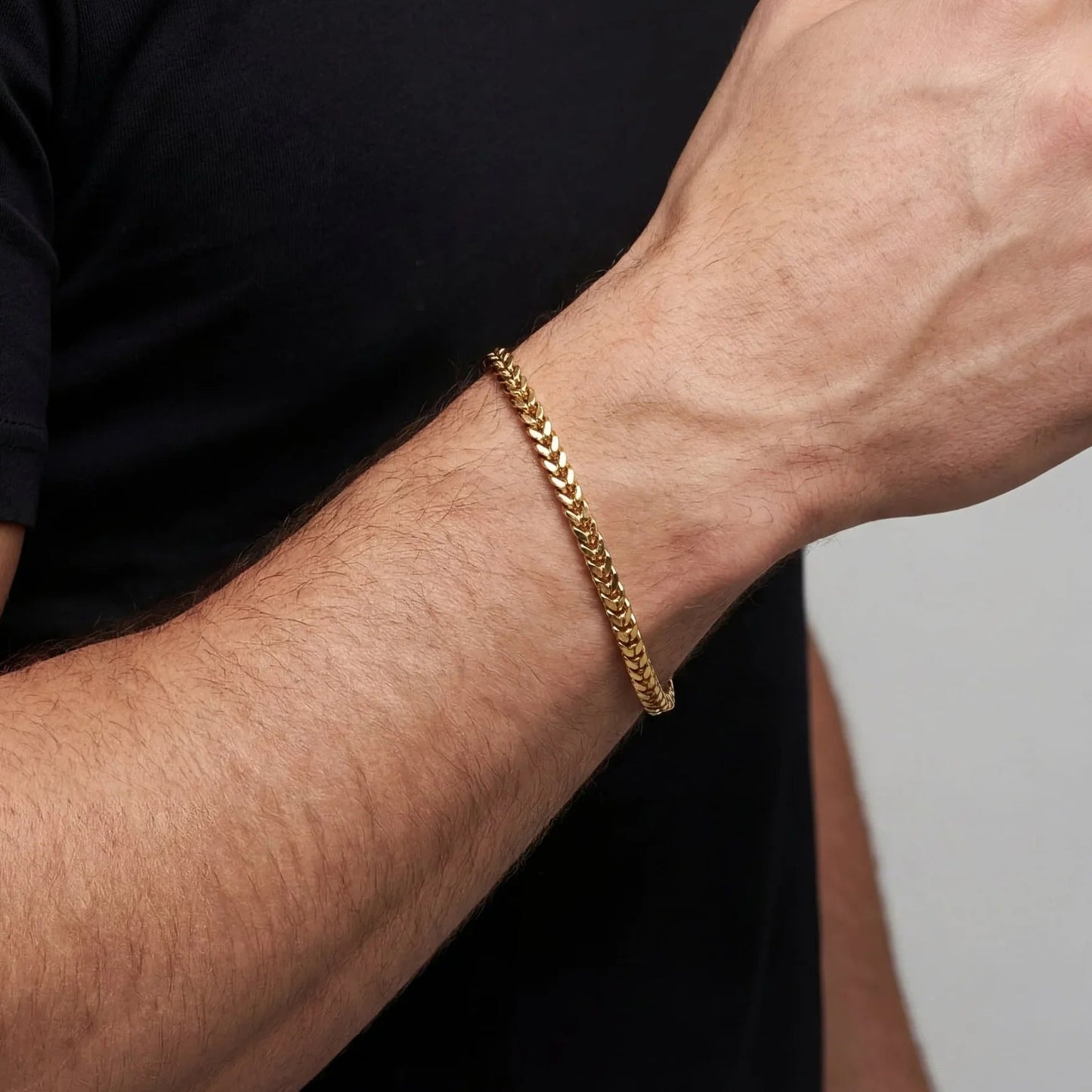 Franco Bracelet 3MM (gold)