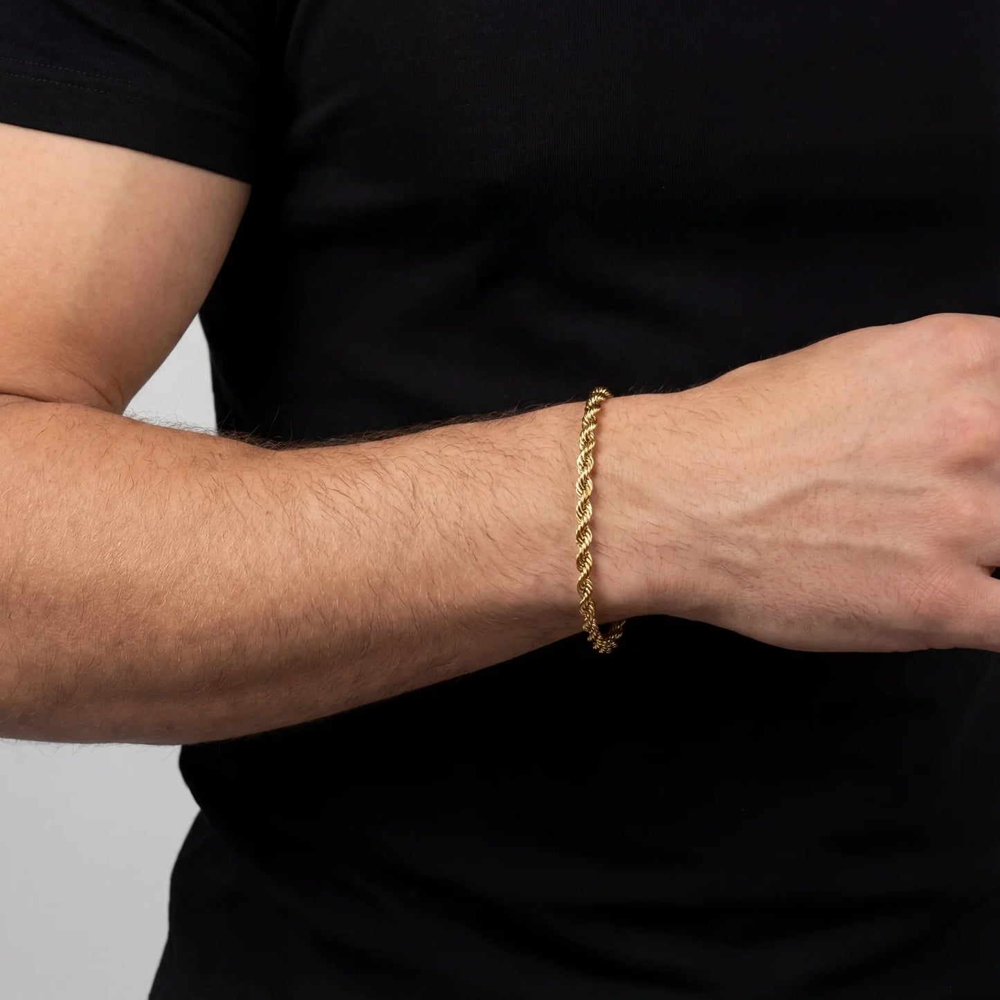 Rope Bracelet 3MM (Gold)