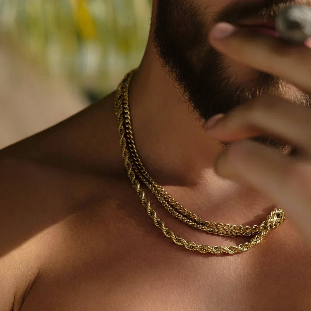 Rope Chain 5MM (Gold)