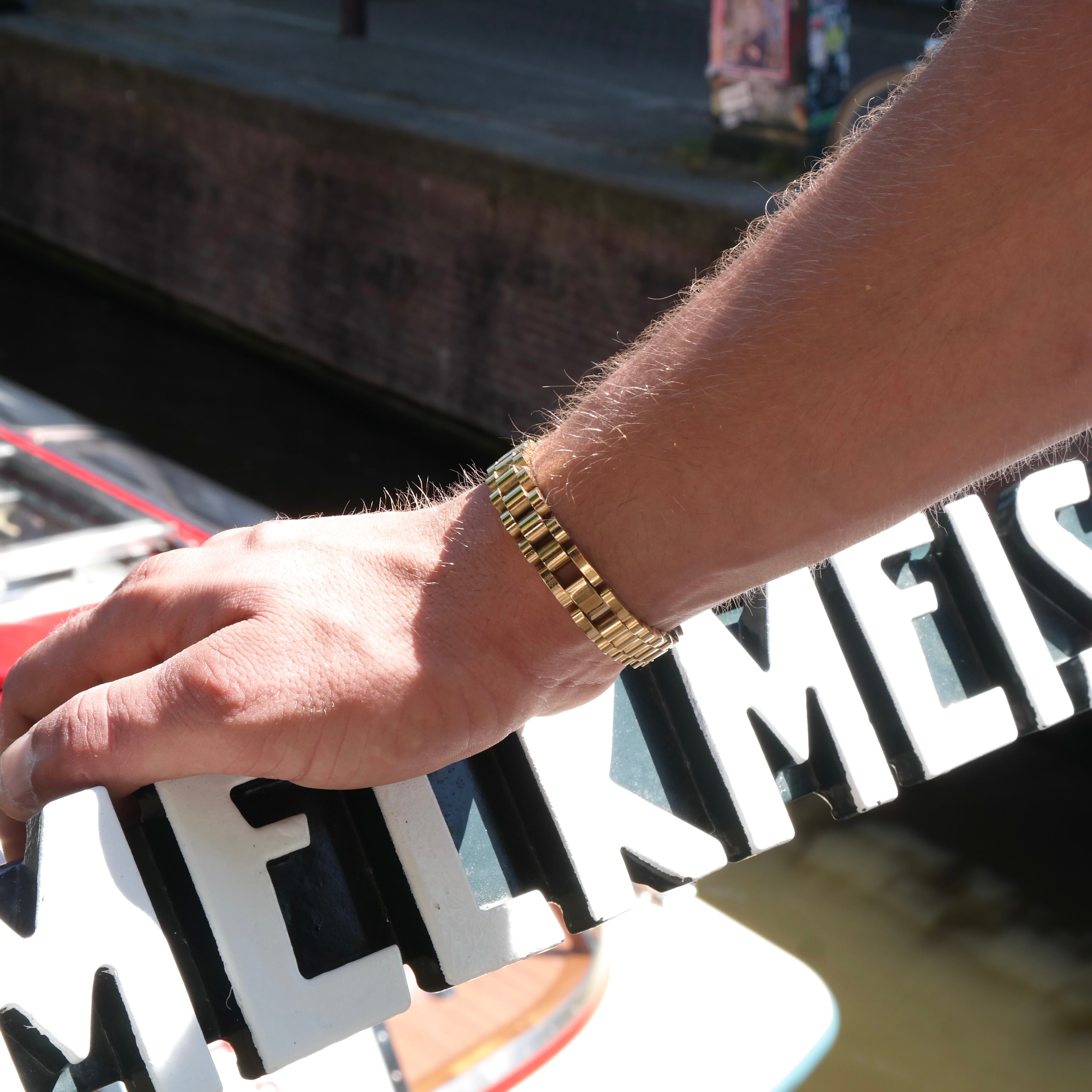 Rolex Bracelet (Gold)