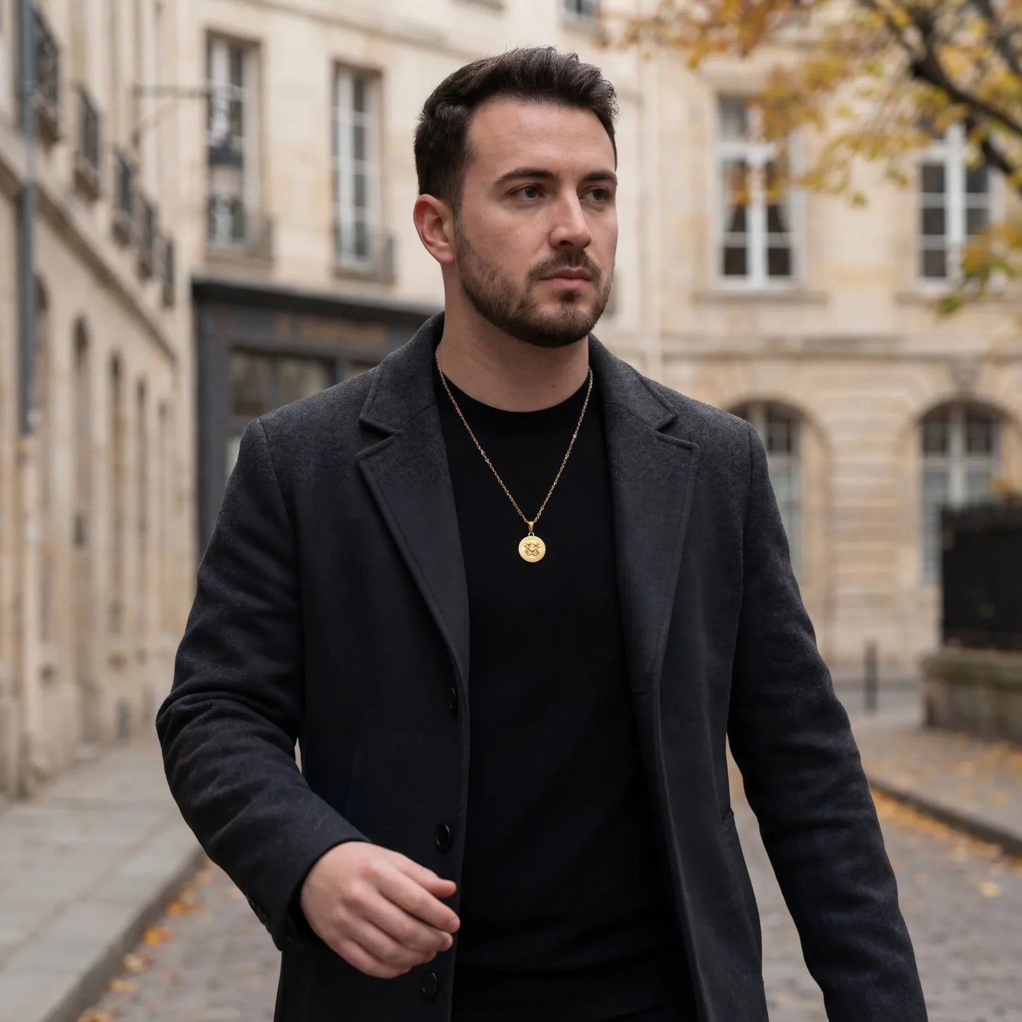 Medusa Pendant (Gold)