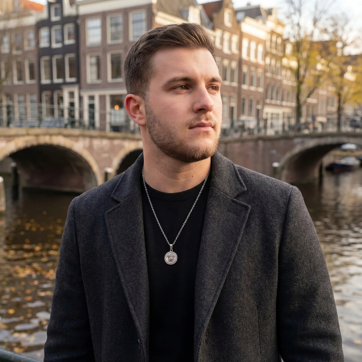 Medusa Pendant (Silver)