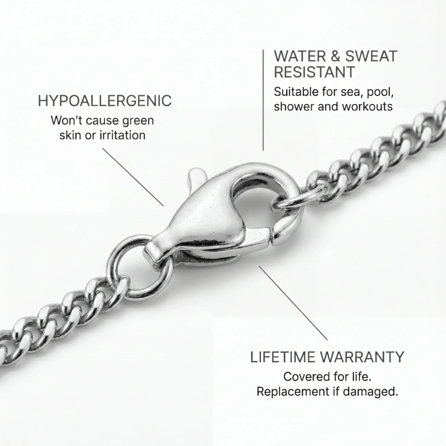 Small Cross Pendant (Silver)