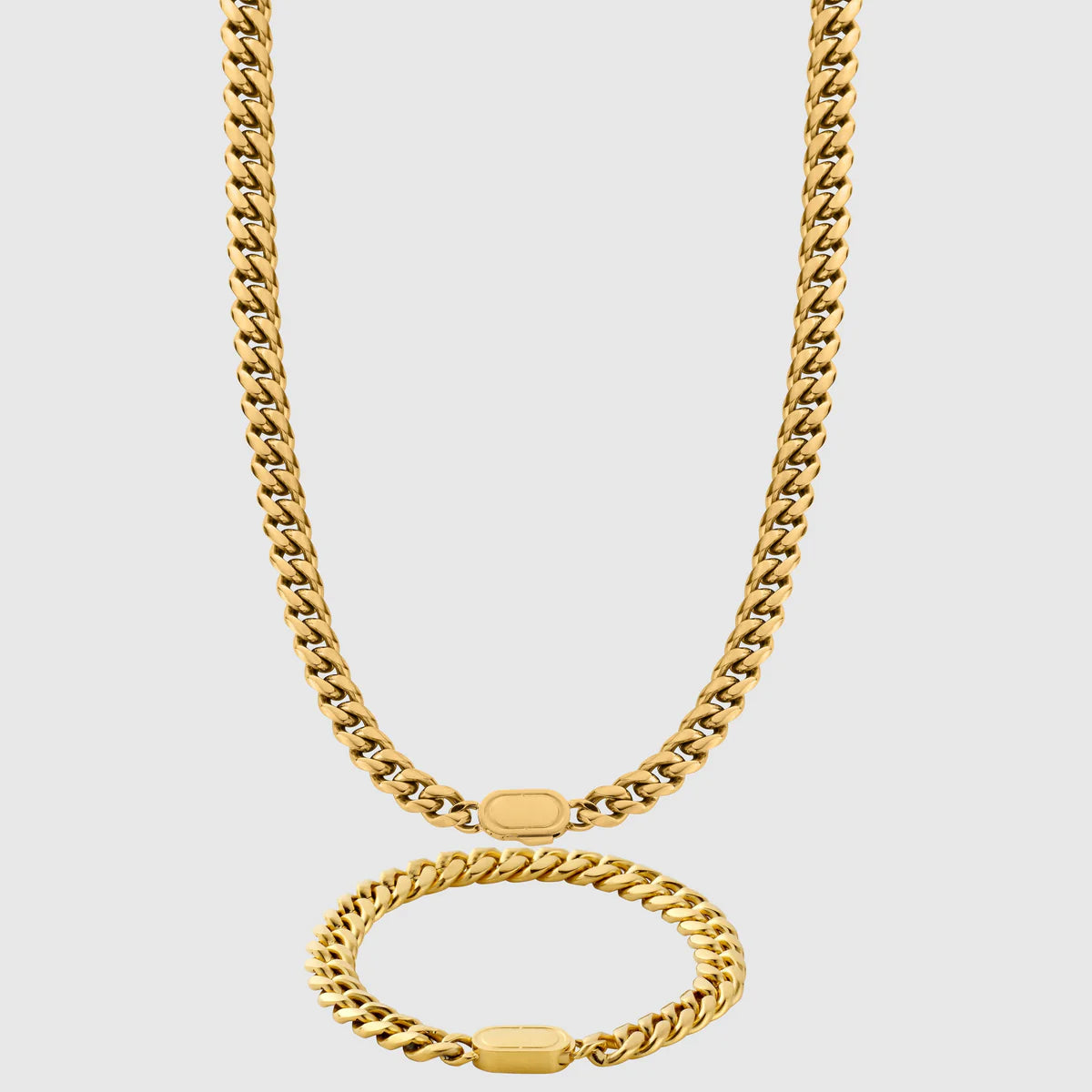 Cuban 8mm set (gold)
