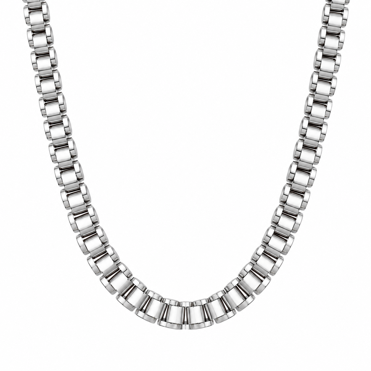 Rolex Chain 10mm (Silver)