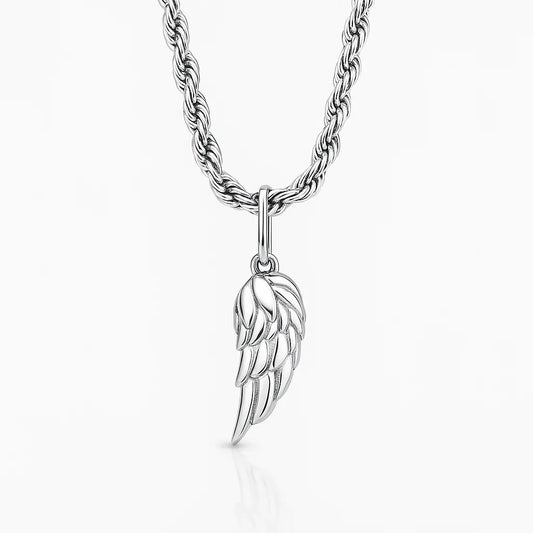 Small Wing Pendant (Silver)