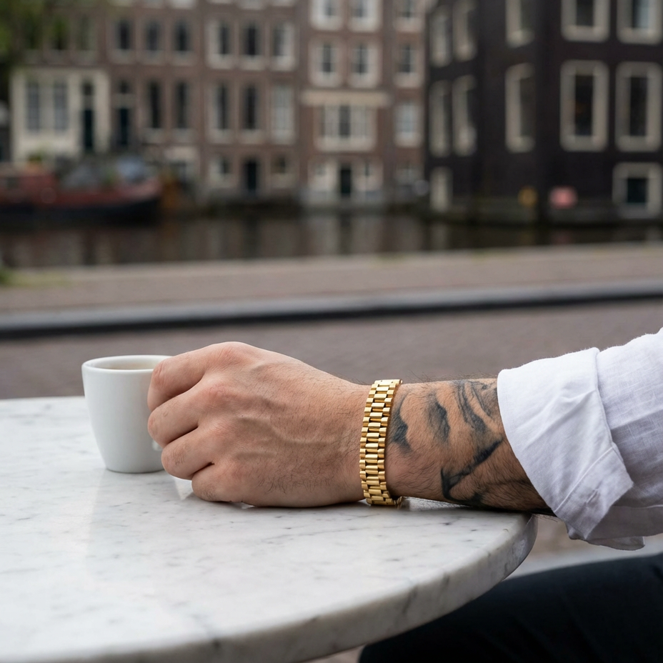 Rolex Bracelet 15mm (Gold)