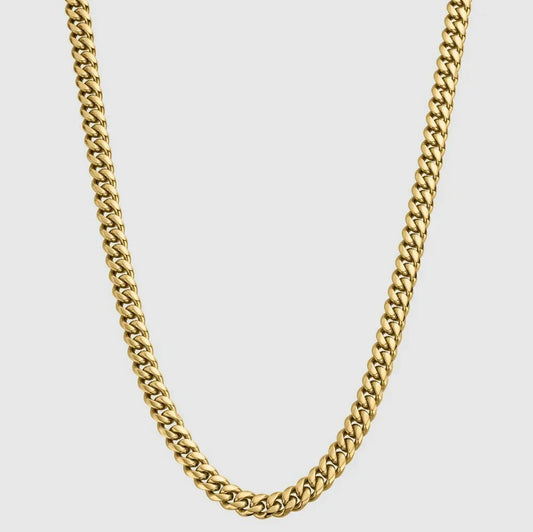 Cuban Chain 8MM (Gold)