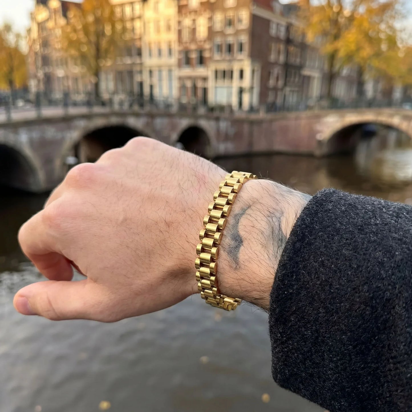 Rolex Bracelet (Gold)