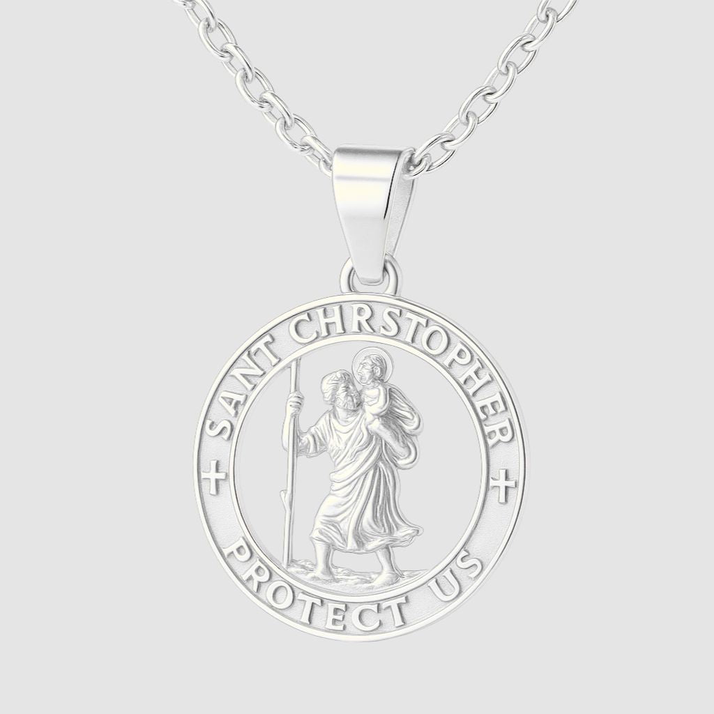 Saint Christopher Pendant (Silver)