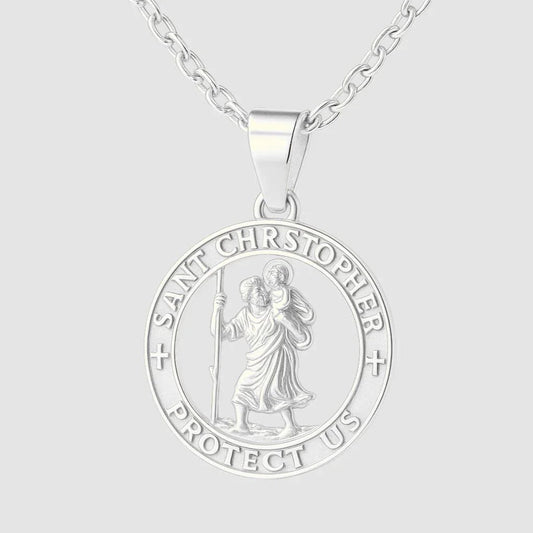 Saint Christopher Pendant (Silver)