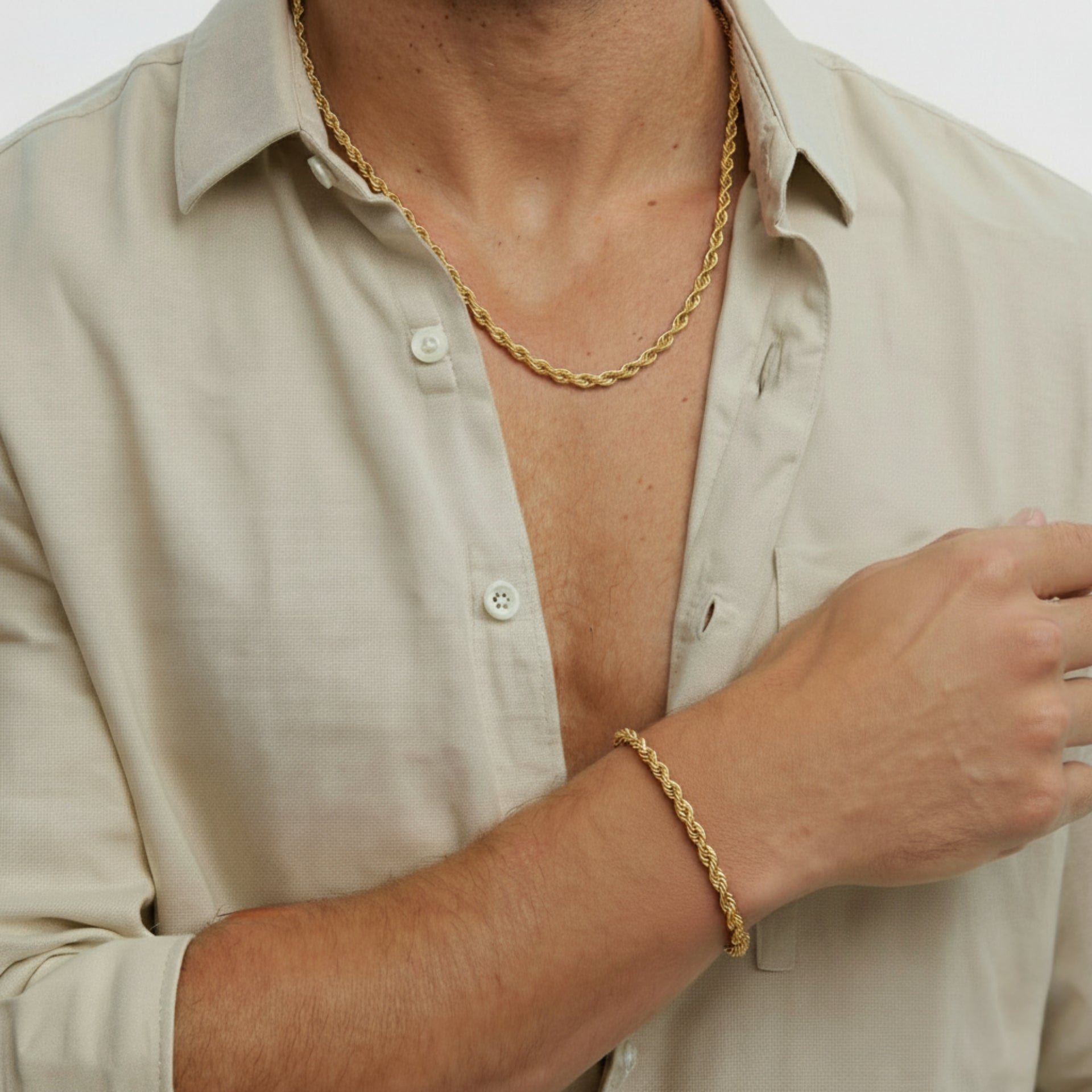Rope set 5mm (gold)