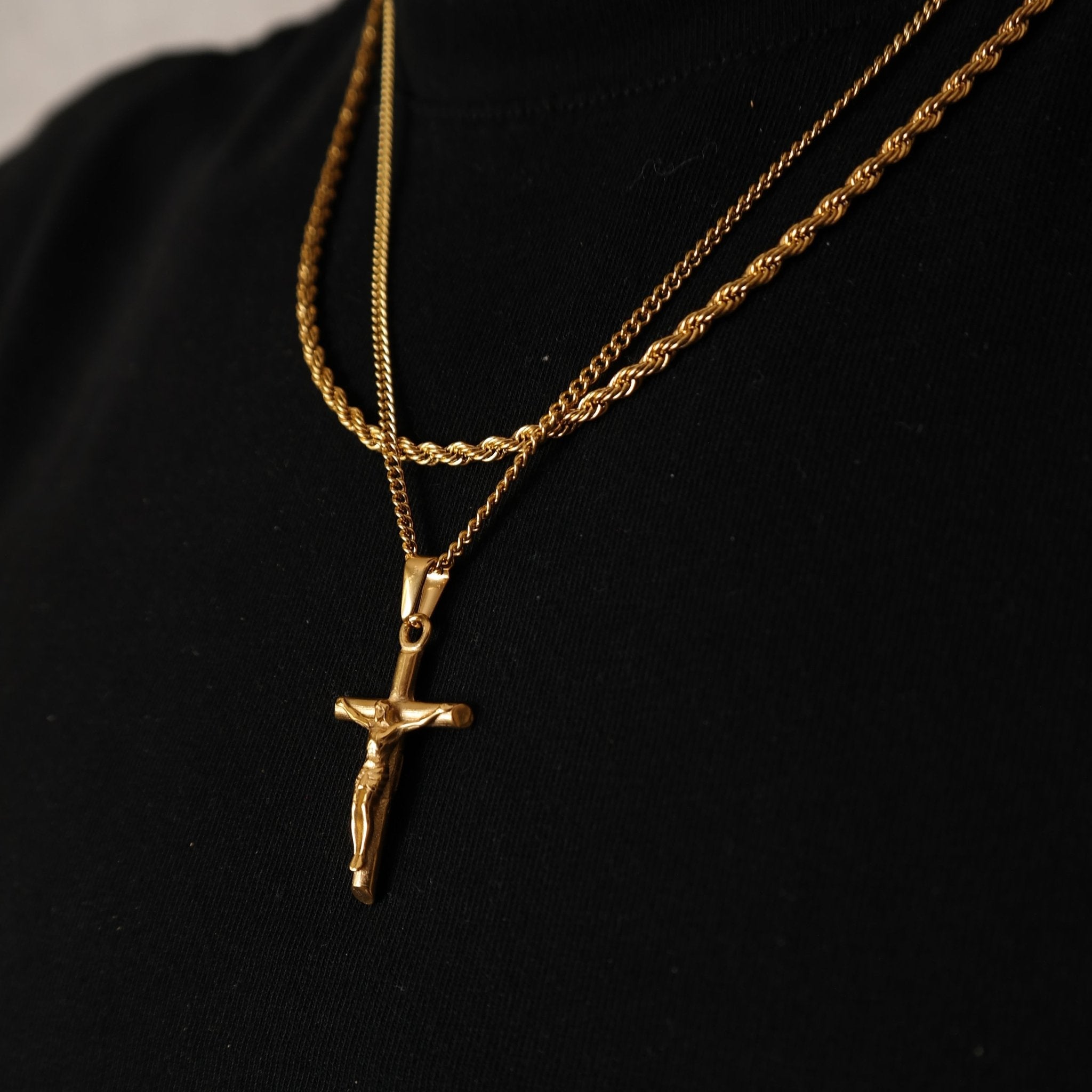 cross x rope (gold) - DeRuiterDR.