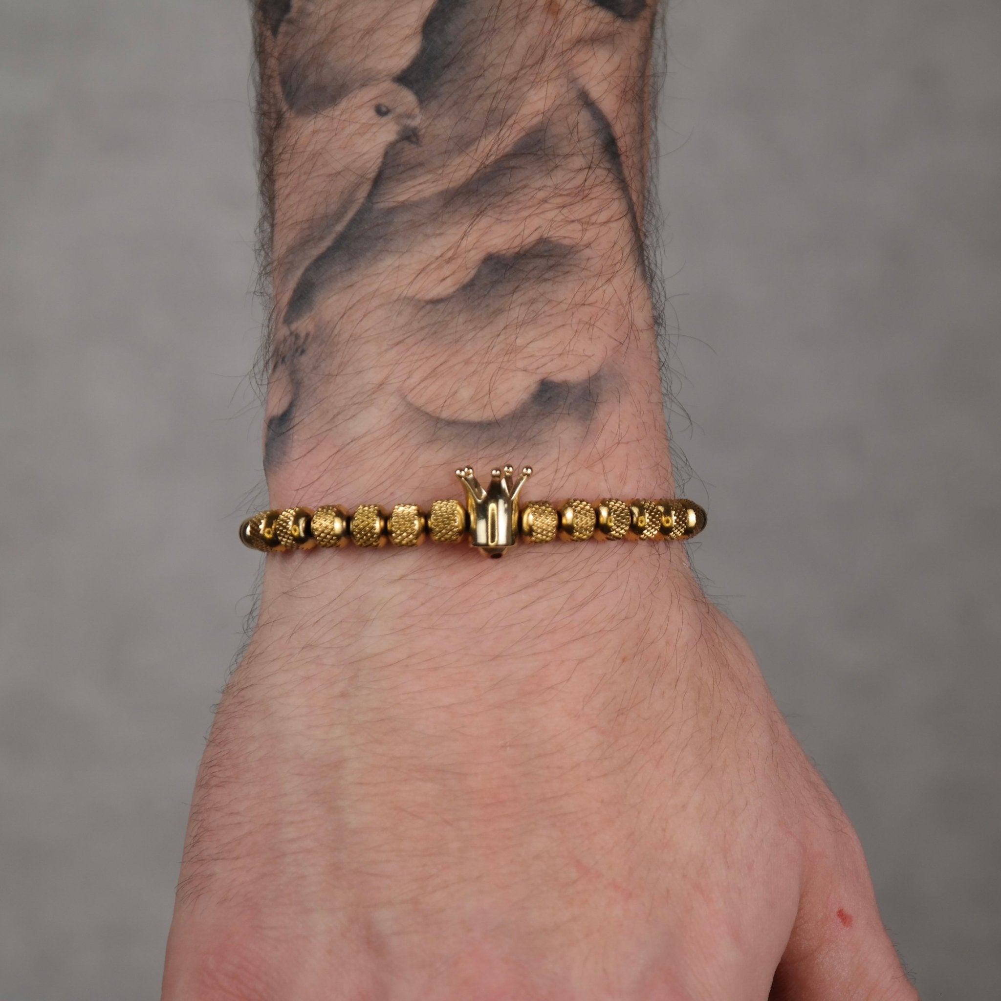 Crown Bracelet (18K Gold) - DeRuiterDR.