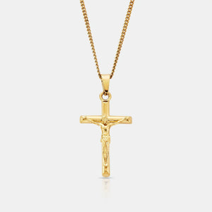 Small Cross Pendant (Gold)