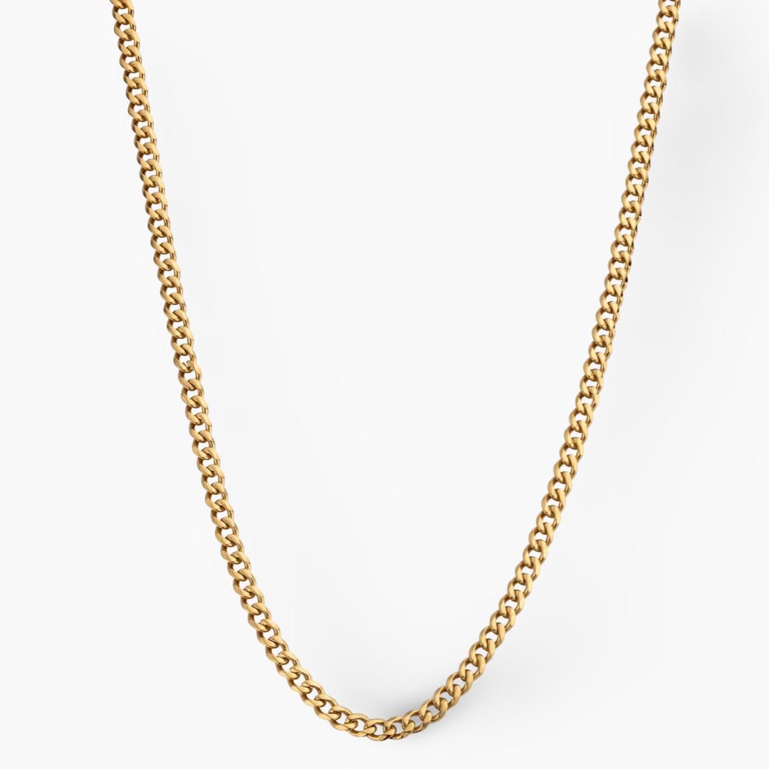 Cuban Chain 5MM (Gold) - DeRuiterDR.