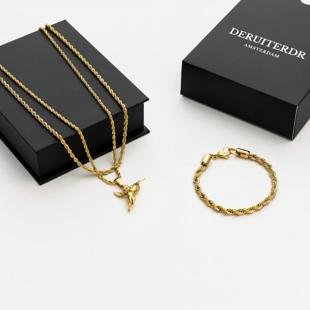 Angel gift set (gold)
