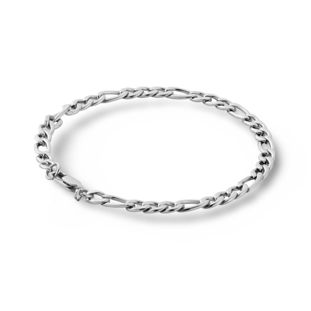 Figaro Bracelet 5MM (silver) - DeRuiterDR.