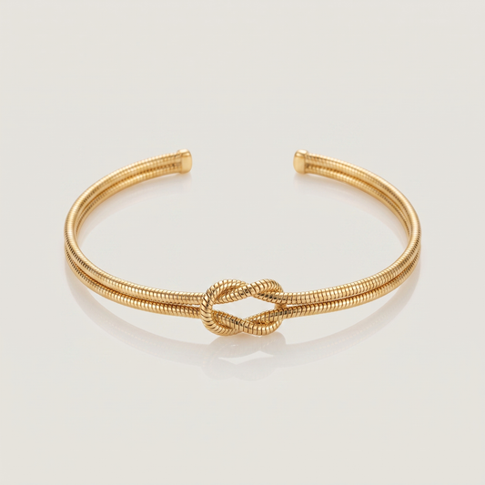 Never Ending Bracelet goud - studio