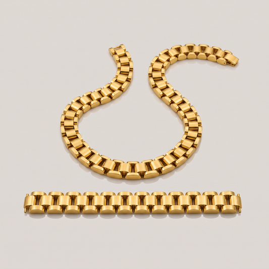 Rolex Chain set goud - studio