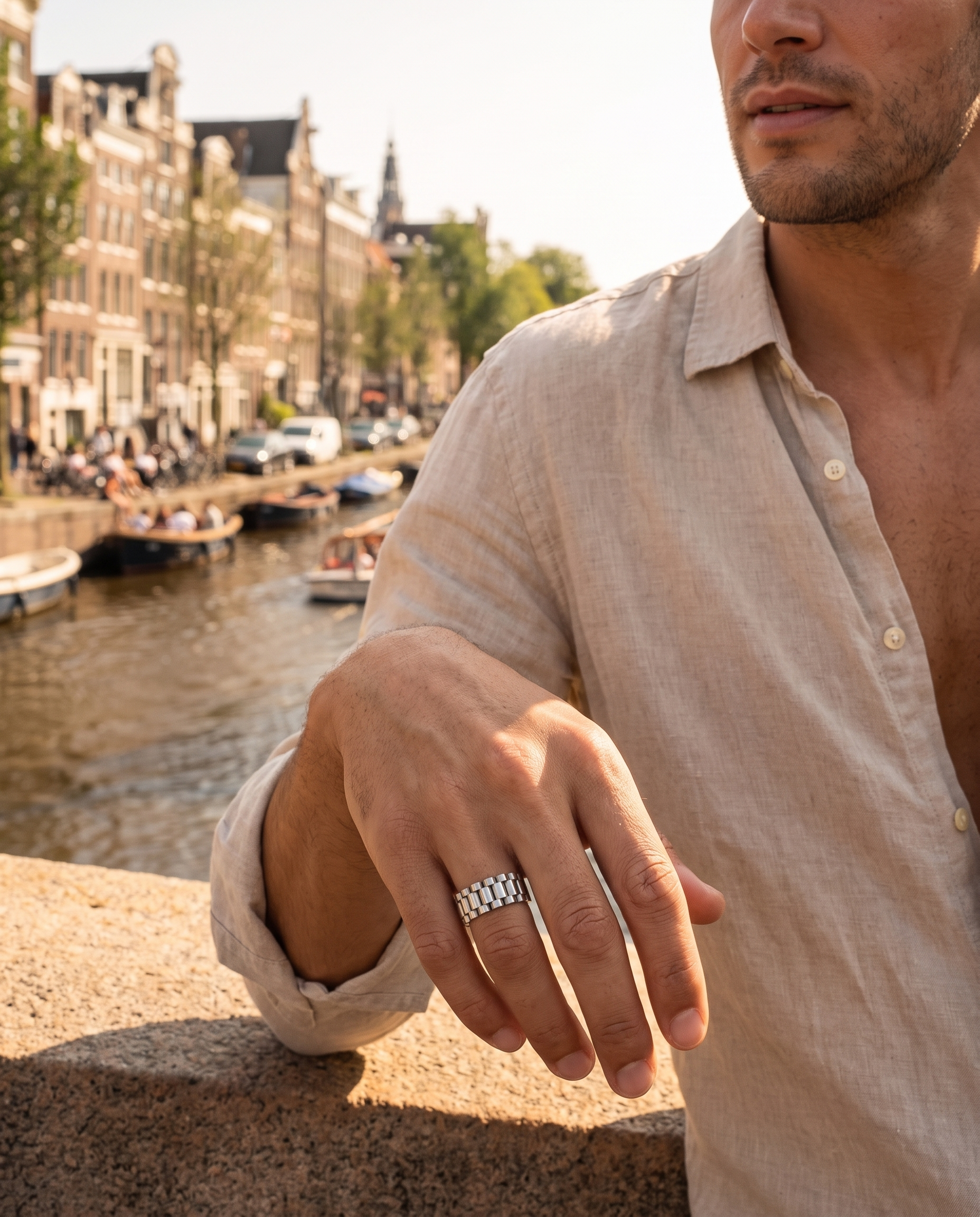 Rolex Ring (Silver) - Lifestyle