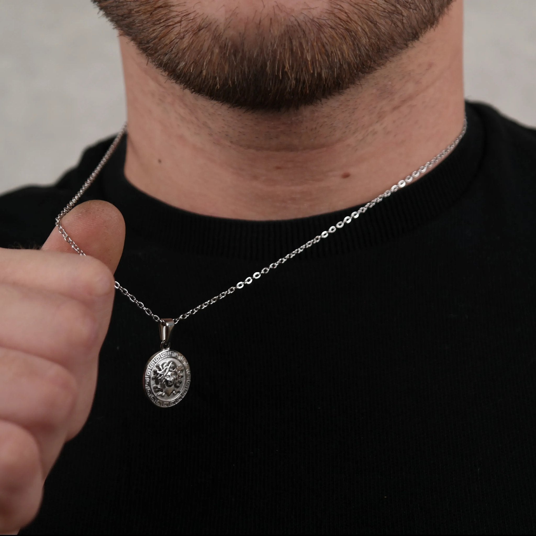 Medusa Pendant (Silver) - DeRuiterDR.