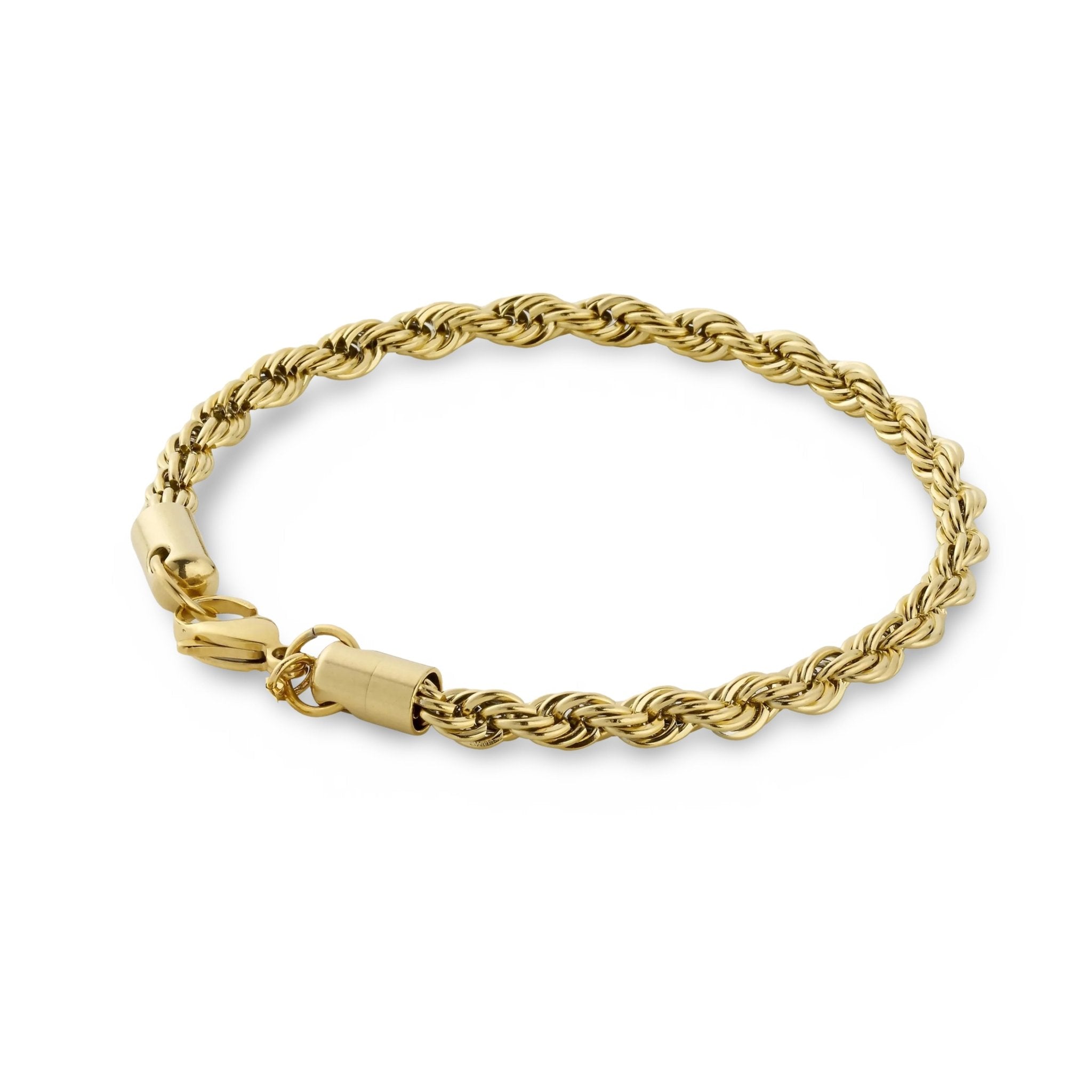 Rope Bracelet 3MM (Gold) - DeRuiterDR.