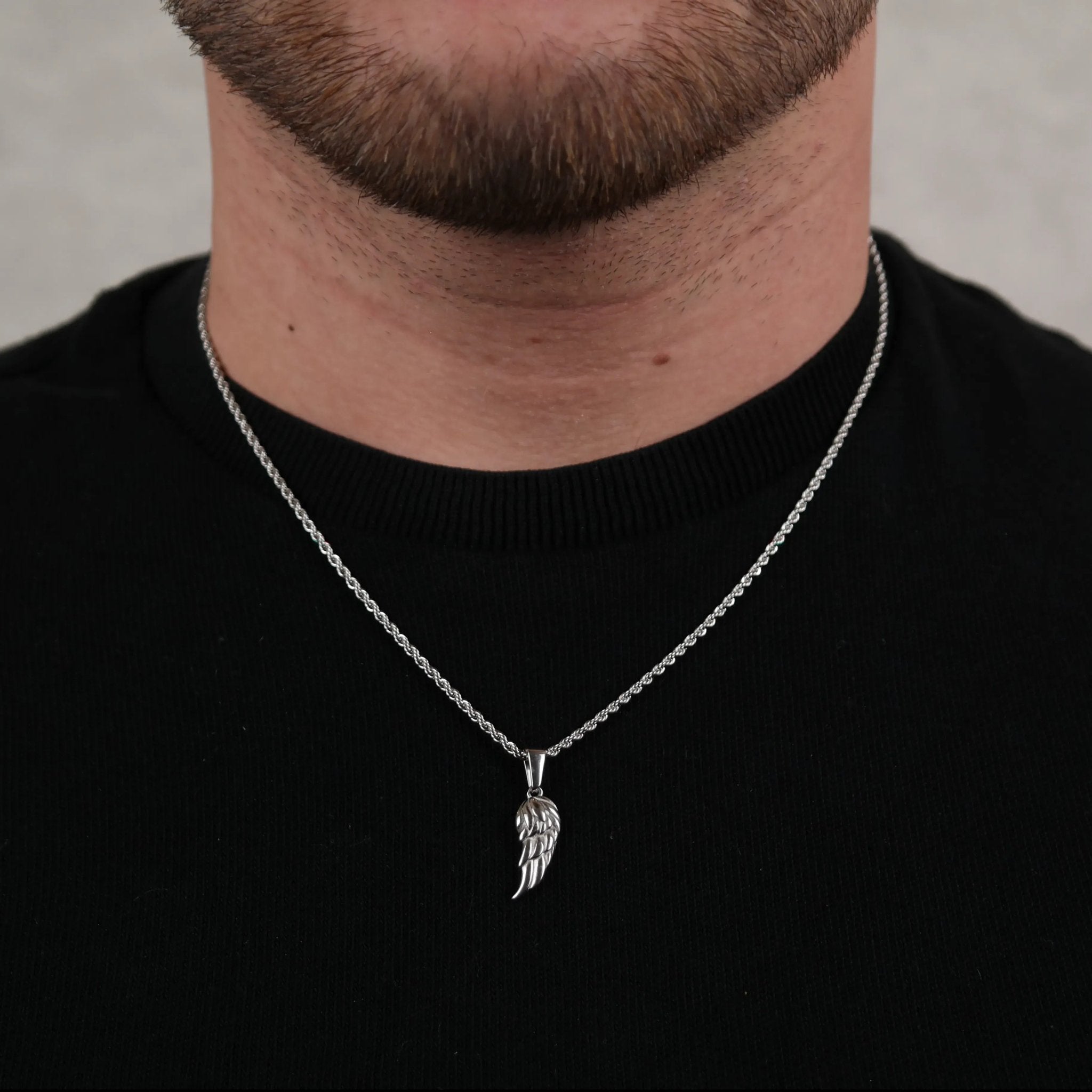 Small Wing Pendant (Silver) - DeRuiterDR.