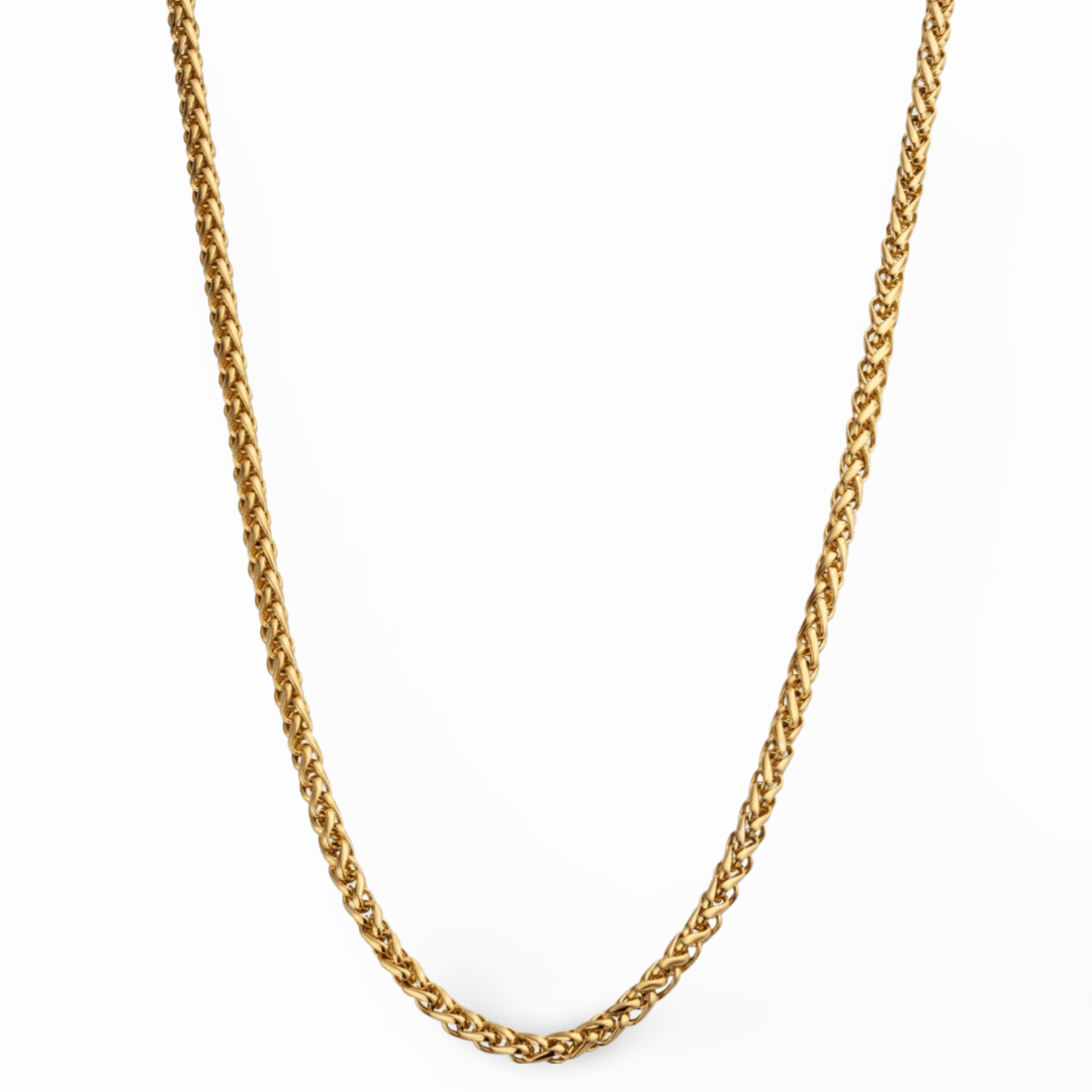 Wheat Chain 5MM (goud) - DeRuiterDR.