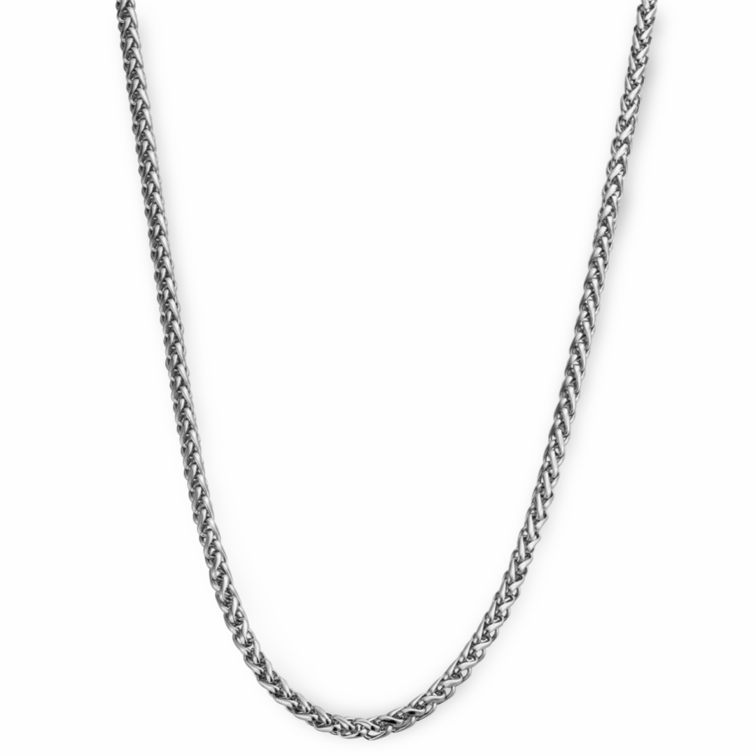 Wheat Chain 5MM (silver) - DeRuiterDR.