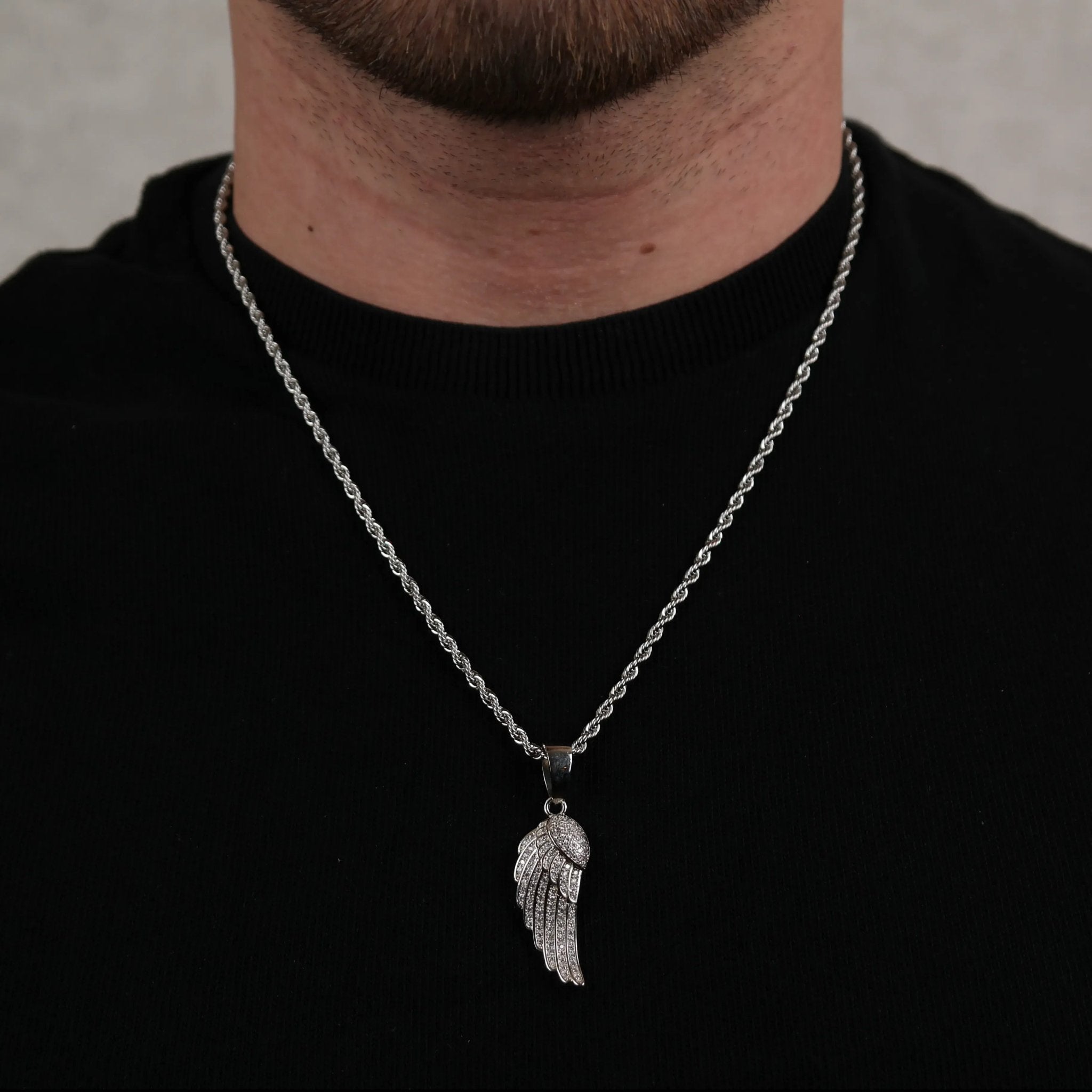 Wing Pendant (Silver) - DeRuiterDR.